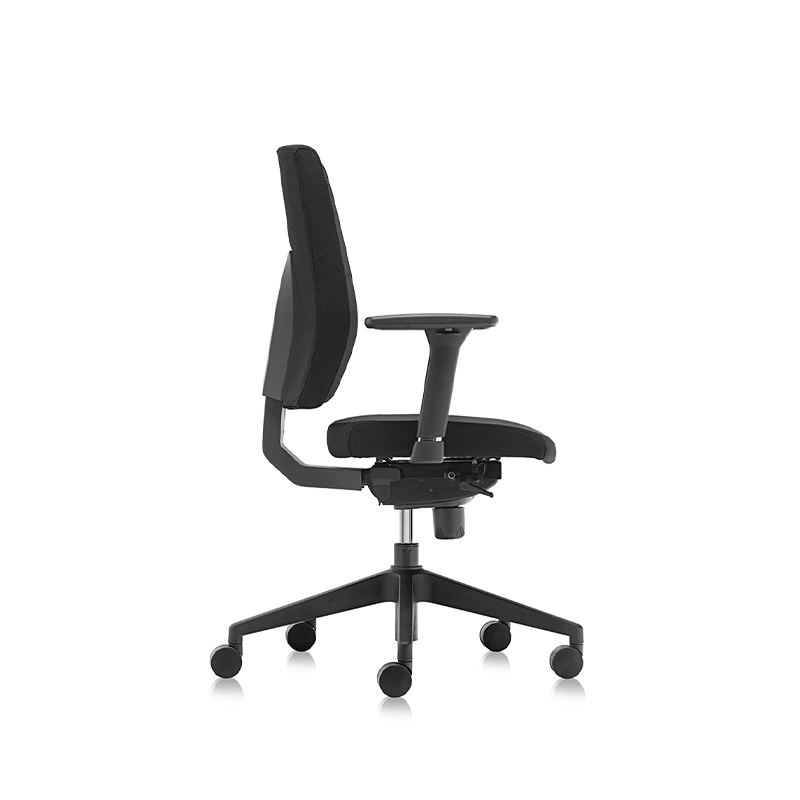 Best Comfortable Black Low Back Ergonomic Task Chair with Arms-T2 Alpha