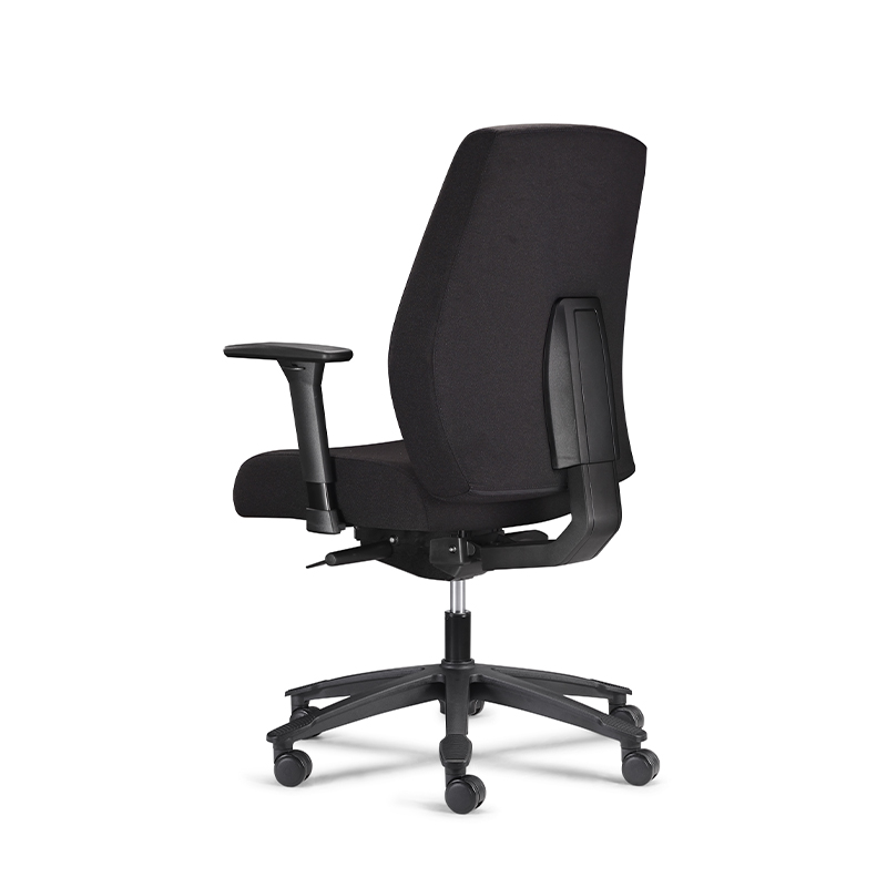 200kg Fabric Heavy Duty Office Chair with Lumbar Support-HDT1 Wave