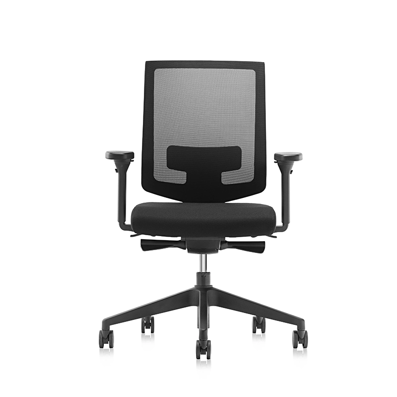 All Mesh Black Office Chair Computer Task Swivel Ergonomic Chair-T8 Maxy-EU