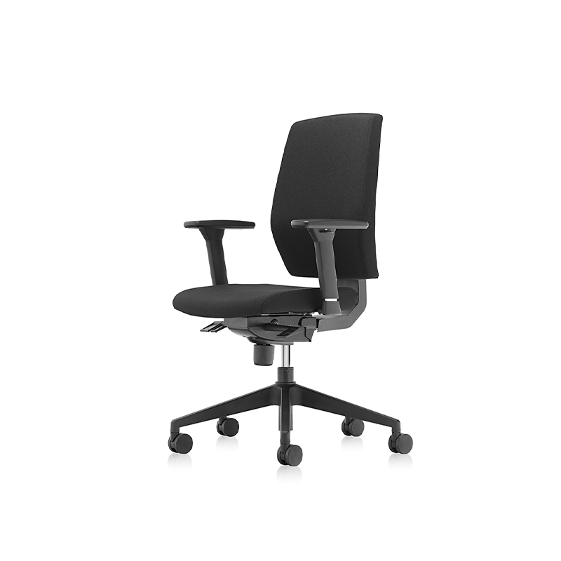 Best Comfortable Black Low Back Ergonomic Task Chair with Arms-T2 Alpha