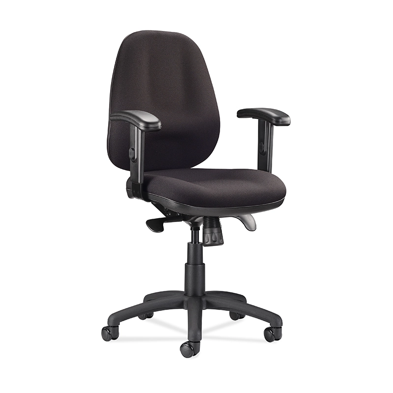 Fabric Mid-Back Executive Office Task Chair with Arms-T5 Delta