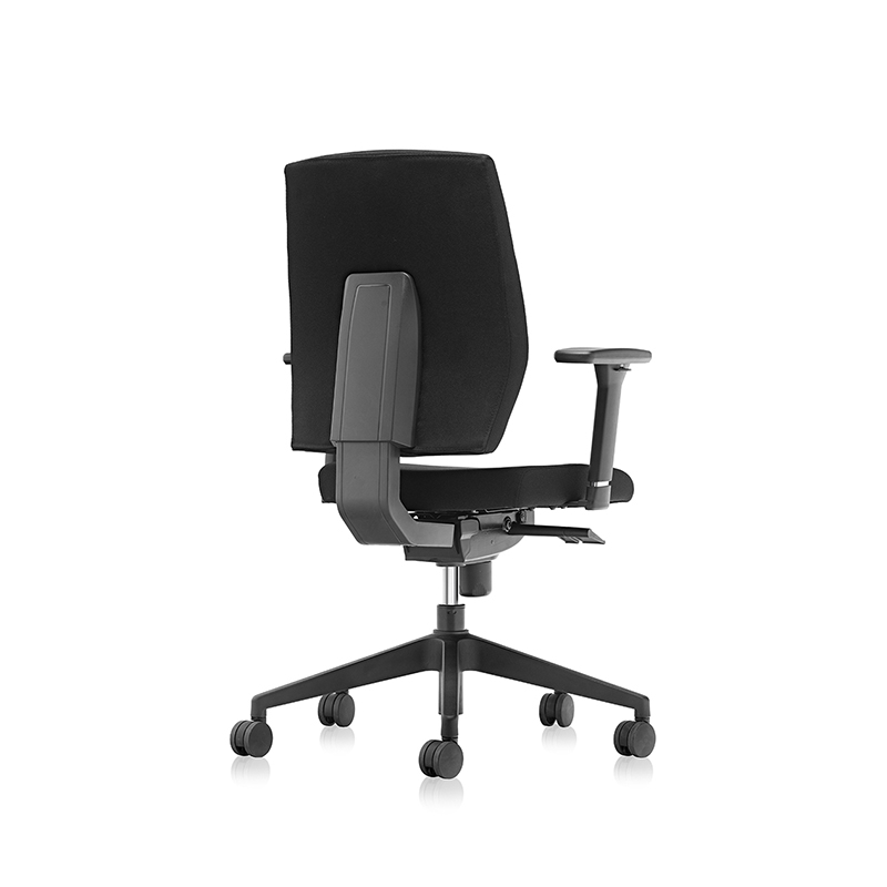 Best Comfortable Black Low Back Ergonomic Task Chair with Arms-T2 Alpha