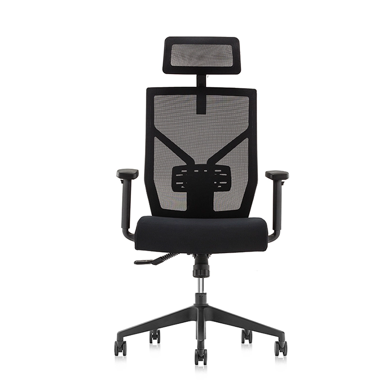 High Back Ergonomic Executive Mesh Chair with Headrest-E1 Kick