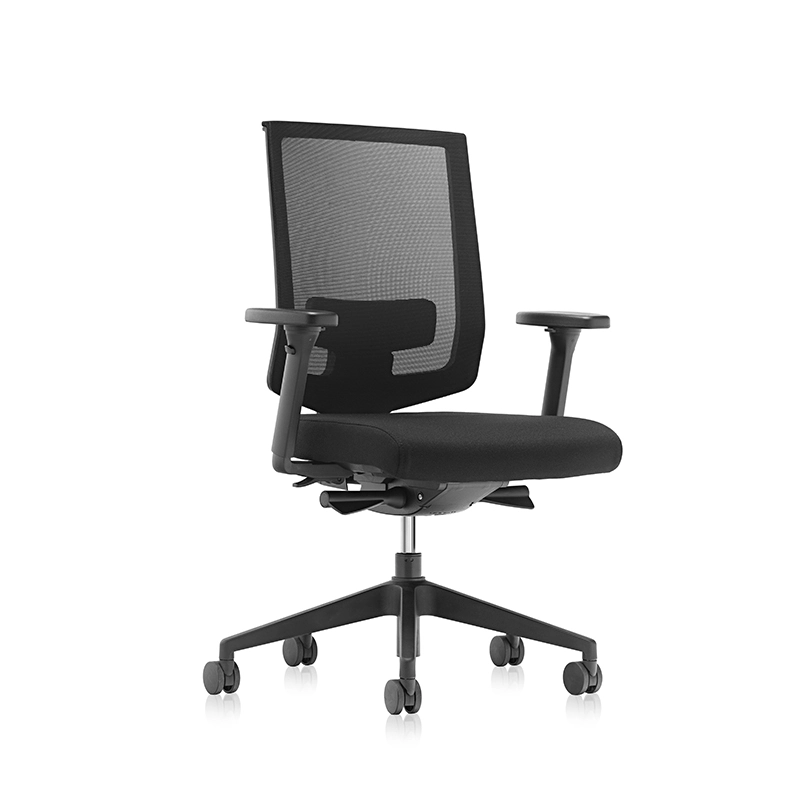 All Mesh Black Office Chair Computer Task Swivel Ergonomic Chair-T8 Maxy-EU